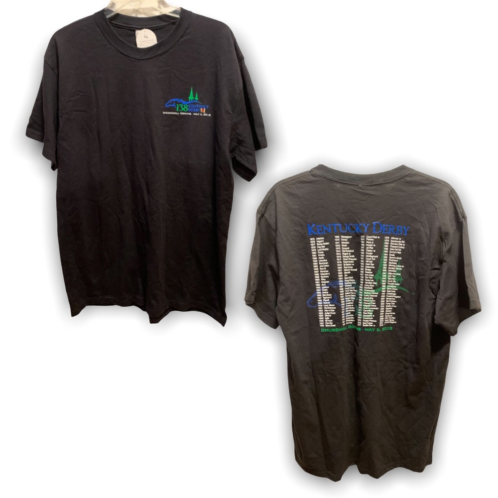 New 2012 L Kentucky Derby T-Shirt -  Churchill Downs “Derby Winners Tee” NWT 138